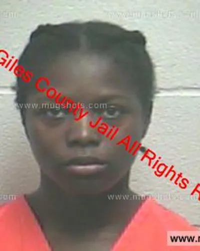 Booking photo of Taylor Johnson, Giles County, Mar 1, 2020