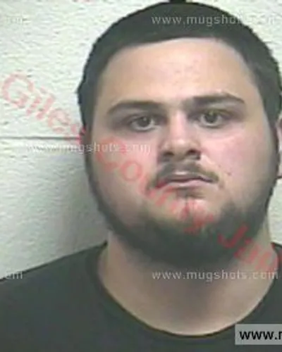 Booking photo of Robert Keith Morgan, Giles County, May 31, 2018