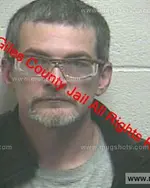 Booking photo of Ricky Eugene Adams, Giles County, Nov 18, 2019