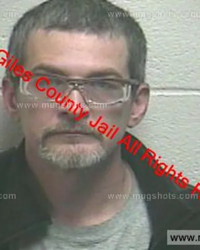 Booking photo of Ricky Adams, Giles County, Nov 18, 2019