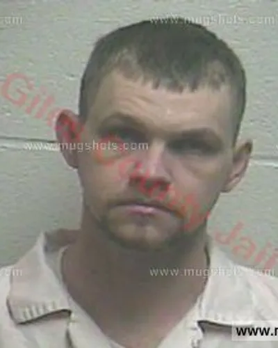 Booking photo of Randall Corley, Giles County, Mar 25, 2016