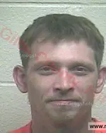 Booking photo of Corey Len Wharton, Giles County, Jul 17, 2017