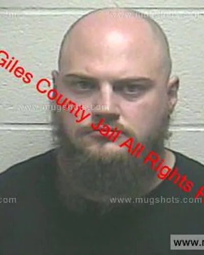 Booking photo of Michael Honea, Giles County, Jan 22, 2019