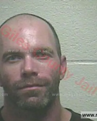 Booking photo of Michael Allen Siebold, Giles County, Sep 7, 2017