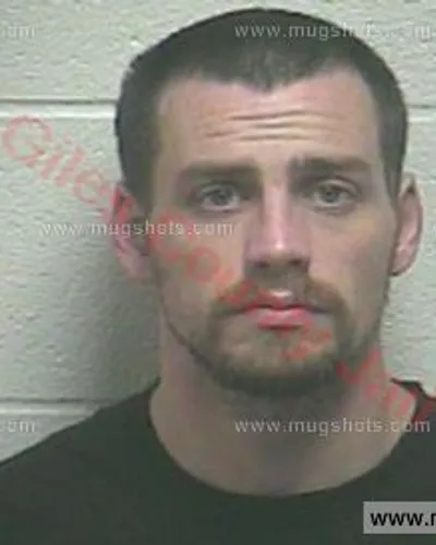 Booking photo of Derek Lee Hunnel Sr., Giles County, Jul 26, 2017