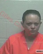 Booking photo of Angela Renee Kirkley, Giles County, Oct 26, 2016