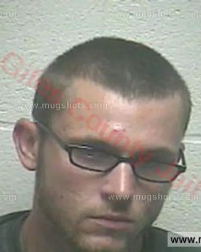 Booking photo of Zachery Lee Thornton, Giles County, May 4, 2016