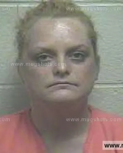 Booking photo of Rachel Denise Coffman, Giles County, Aug 8, 2014