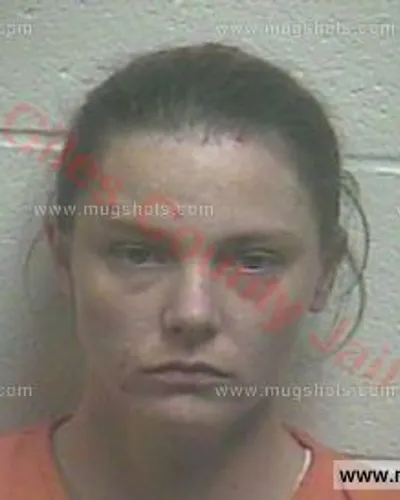 Booking photo of Ruby Jade Shrader, Giles County, Mar 12, 2016
