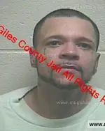 Booking photo of Christopher Ryan Griffis, Giles County, Jan 22, 2020