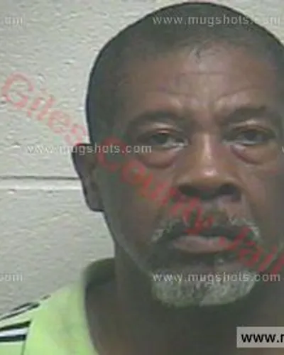 Booking photo of Marcus Wayne Coffee, Giles County, Sep 17, 2017