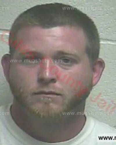 Booking photo of Evan Anthony Morris, Giles County, Sep 14, 2016