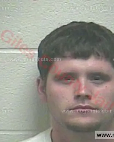 Booking photo of Eric Allen Bishop, Giles County, Jun 3, 2017