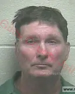 Booking photo of Gary Wayne Shelton, Giles County, Mar 4, 2017