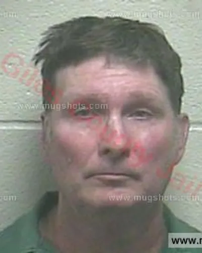 Booking photo of Gary Wayne Shelton, Giles County, Mar 4, 2017