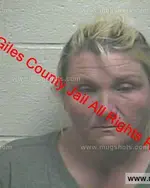 Booking photo of Elizabeth Ann Green, Giles County, Apr 23, 2019