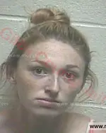 Booking photo of April Ann Stone, Giles County, Aug 12, 2016