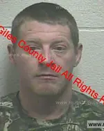 Booking photo of Scott Andrew Mitchell, Giles County, Dec 25, 2018