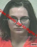Booking photo of Alexandra Catherine Moos, Giles County, May 24, 2019