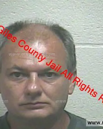 Booking photo of Shane Maxwell, Giles County, Sep 28, 2019