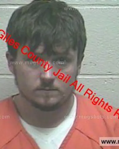 Booking photo of William Omalley, Giles County, Nov 16, 2019