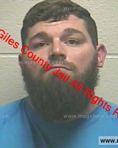 Booking photo of Stephen Dickinson, Giles County, Mar 24, 2019