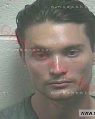 Booking photo of Justice Cain Mcbride, Giles County, Aug 8, 2017