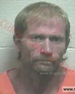 Booking photo of Kenneth Larry Gilcriest, Giles County, May 25, 2018