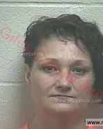 Booking photo of Rhonda Renee Cagle, Giles County, Jul 16, 2017