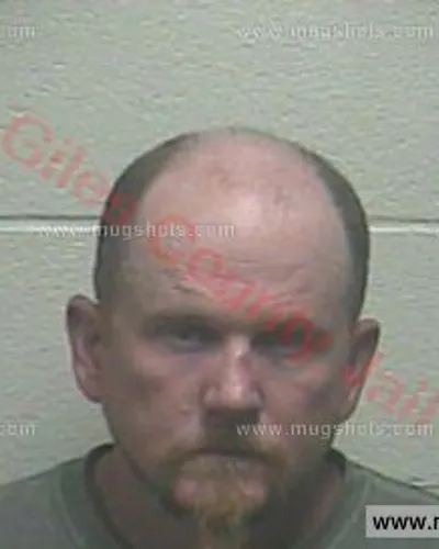 Booking photo of Ronnie Staggs, Giles County, Feb 17, 2018