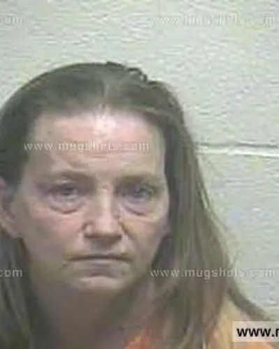 Booking photo of Melanie Tiller, Giles County, Mar 22, 2013