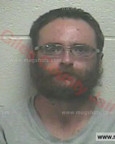 Booking photo of Whitney Peters, Giles County, Aug 11, 2017