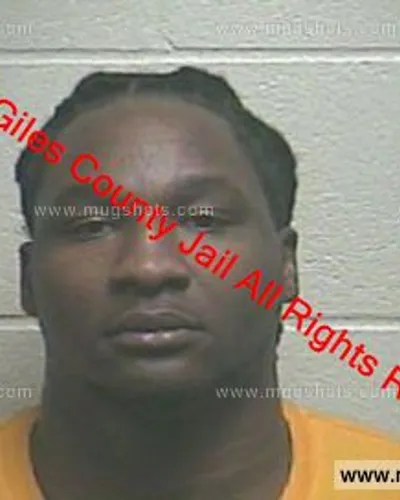 Booking photo of Tory Hardison, Giles County, Feb 14, 2020