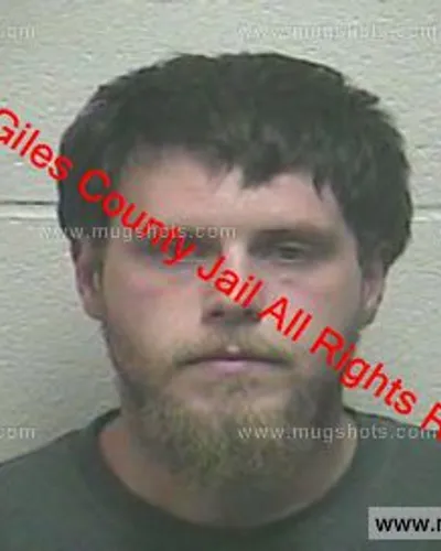 Booking photo of Harley Pruett, Giles County, Jun 2, 2019