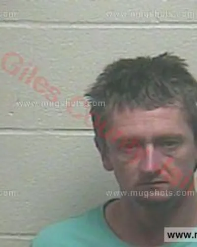 Booking photo of Charlie Wayne Phillips, Giles County, Dec 7, 2017