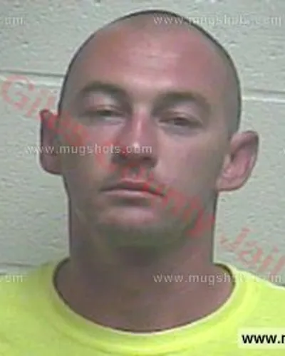 Booking photo of Andrew Perrin, Giles County, Mar 27, 2016