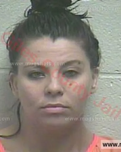 Booking photo of Amber Shelaine Blade, Giles County, Jan 7, 2016