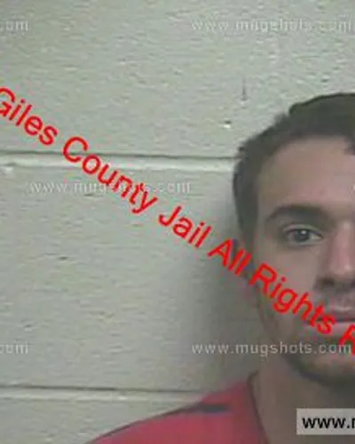 Booking photo of Walter Reed, Giles County, Jan 23, 2019