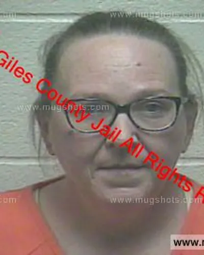 Booking photo of Laura Zavala, Giles County, Sep 28, 2019