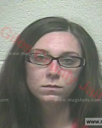 Booking photo of Courtney Nicole Burchell, Giles County, Mar 25, 2017