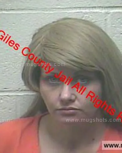 Booking photo of Robin Pryor, Giles County, Jan 13, 2019