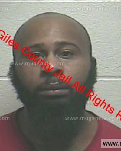 Booking photo of Cordell Houston, Giles County, Dec 29, 2019