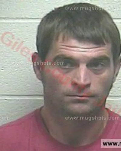 Booking photo of RICKY TREECE, Giles County, Nov 27, 2017