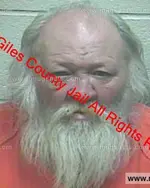 Booking photo of Billy Guy Pullin, Giles County, Jan 28, 2020