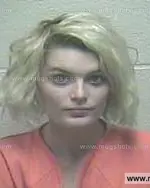 Booking photo of Haley Lynn Cantrell, Giles County, May 12, 2015