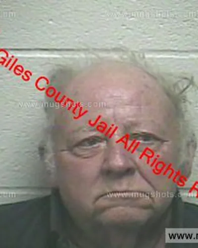 Booking photo of Walter Wilson Bolton, Giles County, Mar 8, 2019