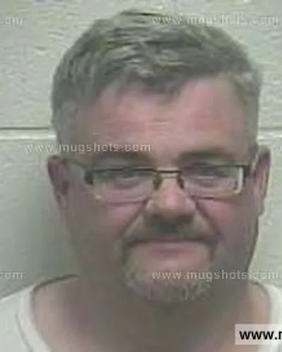 Booking photo of Thomas Neil Williams, Giles County, May 16, 2013