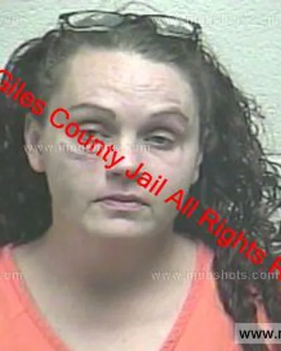 Booking photo of Kamesia Diane Witt, Giles County, Jan 28, 2019