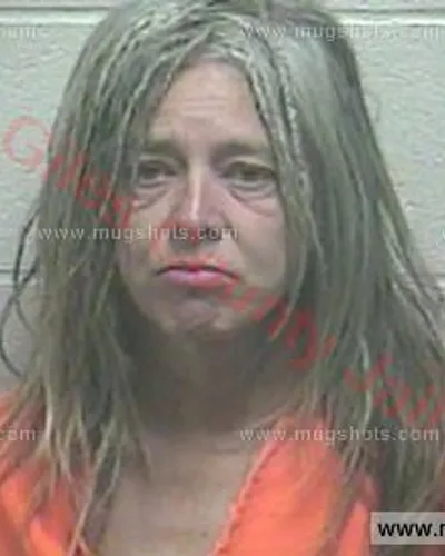 Booking photo of Dorothy Moser, Giles County, Jan 7, 2018