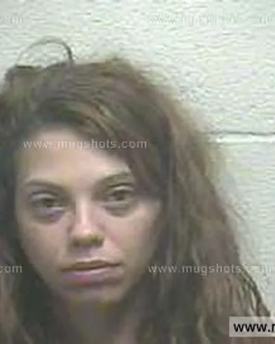 Booking photo of Amber Dawn Pitts, Giles County, Sep 13, 2013